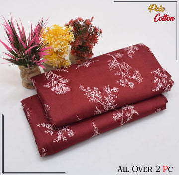 POLO COTTON PRINTED  2PC [ SALE OFFER ] PC-65